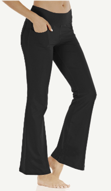 Wholesale Women's Flared Yoga Pants
