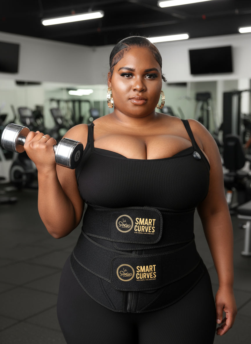 Sweat And Win Neoprene Waist Trainer 10 Steel Bones Basic Shaping