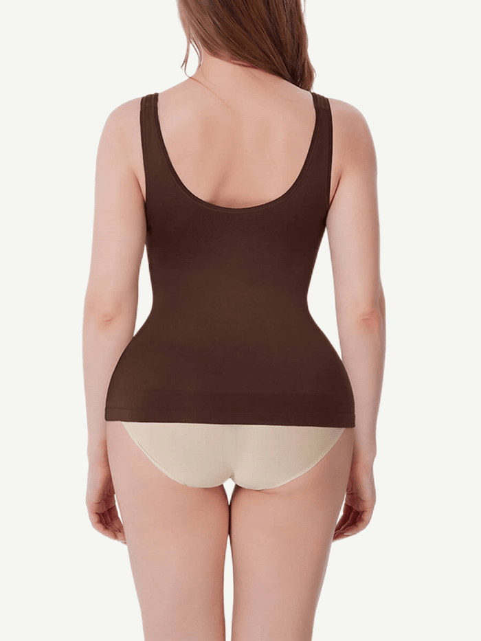 Seamless Shaper Vest Tummy Control Boob Support