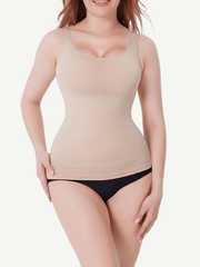 Seamless Shaper Vest Tummy Control Boob Support