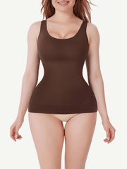 Seamless Shaper Vest Tummy Control Boob Support