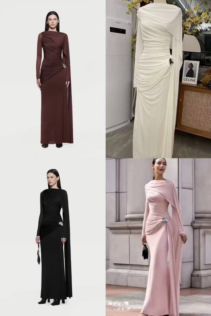 Camilla Drape Dress