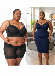 FAJA SIDE ZIPPER UNDERBURST DETACHABLE STRAPS FULL BODY SHAPEWEAR