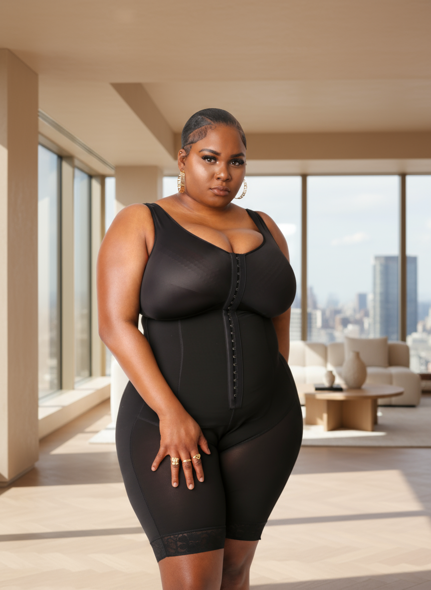 Chest Wrap Tummy Control Full Body post-op Shapewear