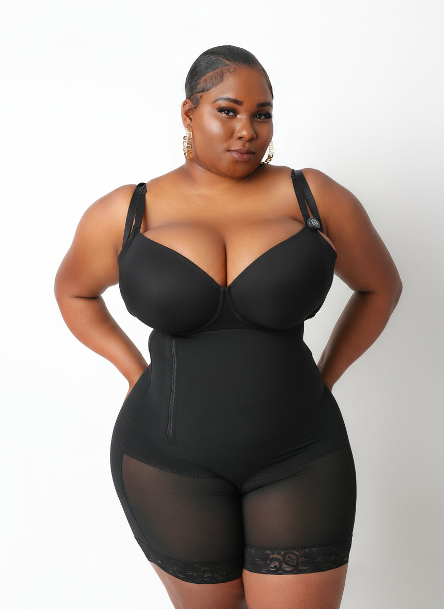 FAJA SIDE ZIPPER UNDERBURST DETACHABLE STRAPS FULL BODY SHAPEWEAR