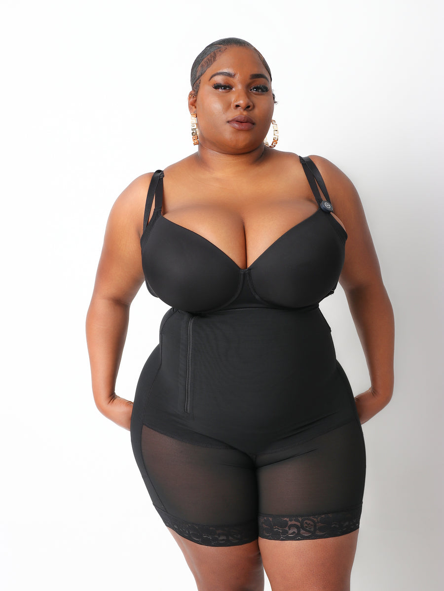 FAJA SIDE ZIPPER UNDERBURST DETACHABLE STRAPS FULL BODY SHAPEWEAR