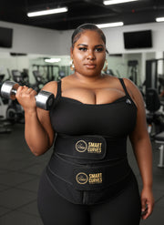 Sweat And Win Neoprene Waist Trainer 10 Steel Bones Basic Shaping