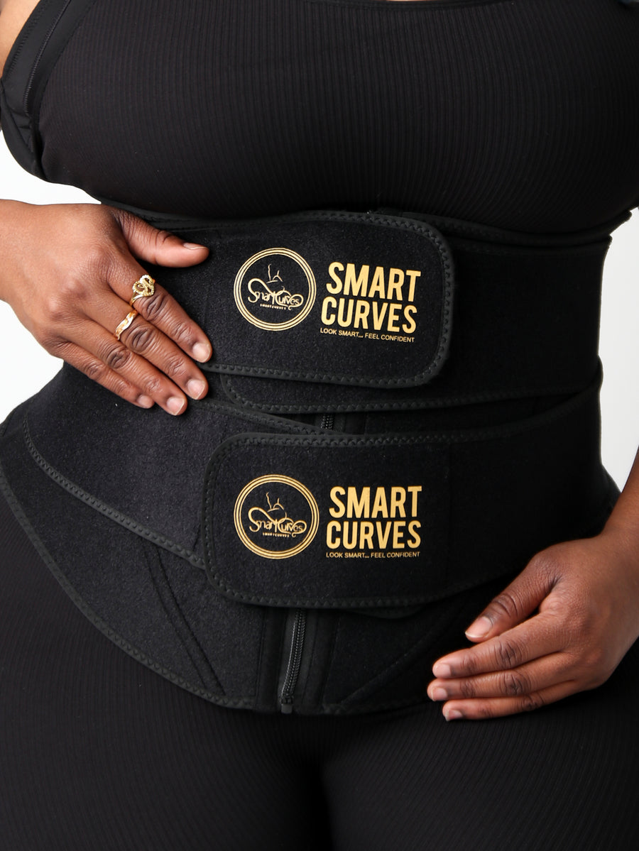 Sweat And Win Neoprene Waist Trainer 10 Steel Bones Basic Shaping