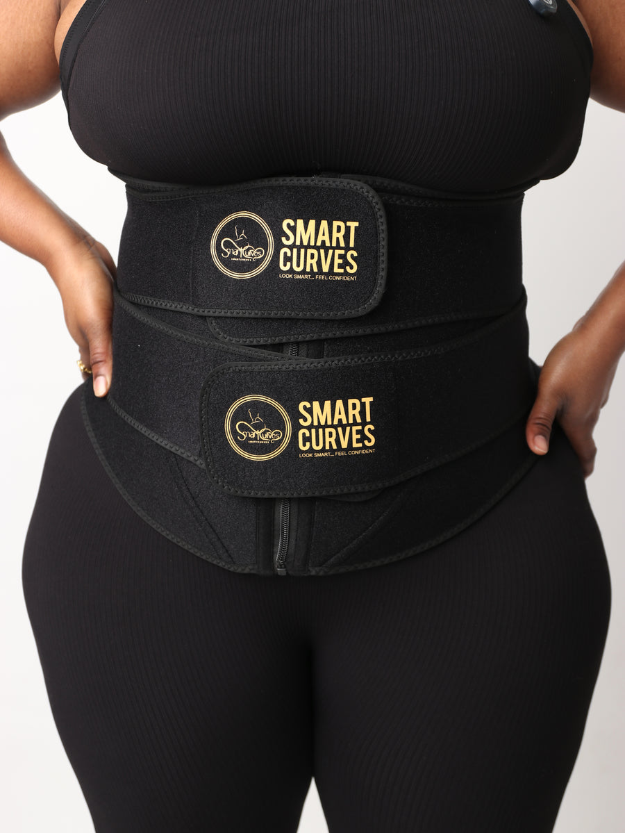 Sweat And Win Neoprene Waist Trainer 10 Steel Bones Basic Shaping