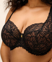 Elomi Carena Underwired Balconette Bra Black