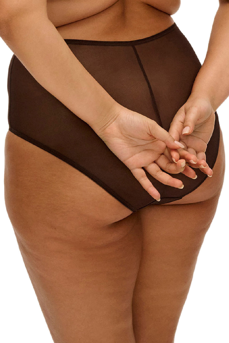 Elomi Matilda Gold Rush full brief, back view