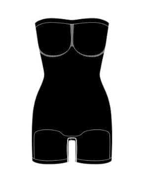 Wholesale Seamless Breast support body shaping and butt lifting