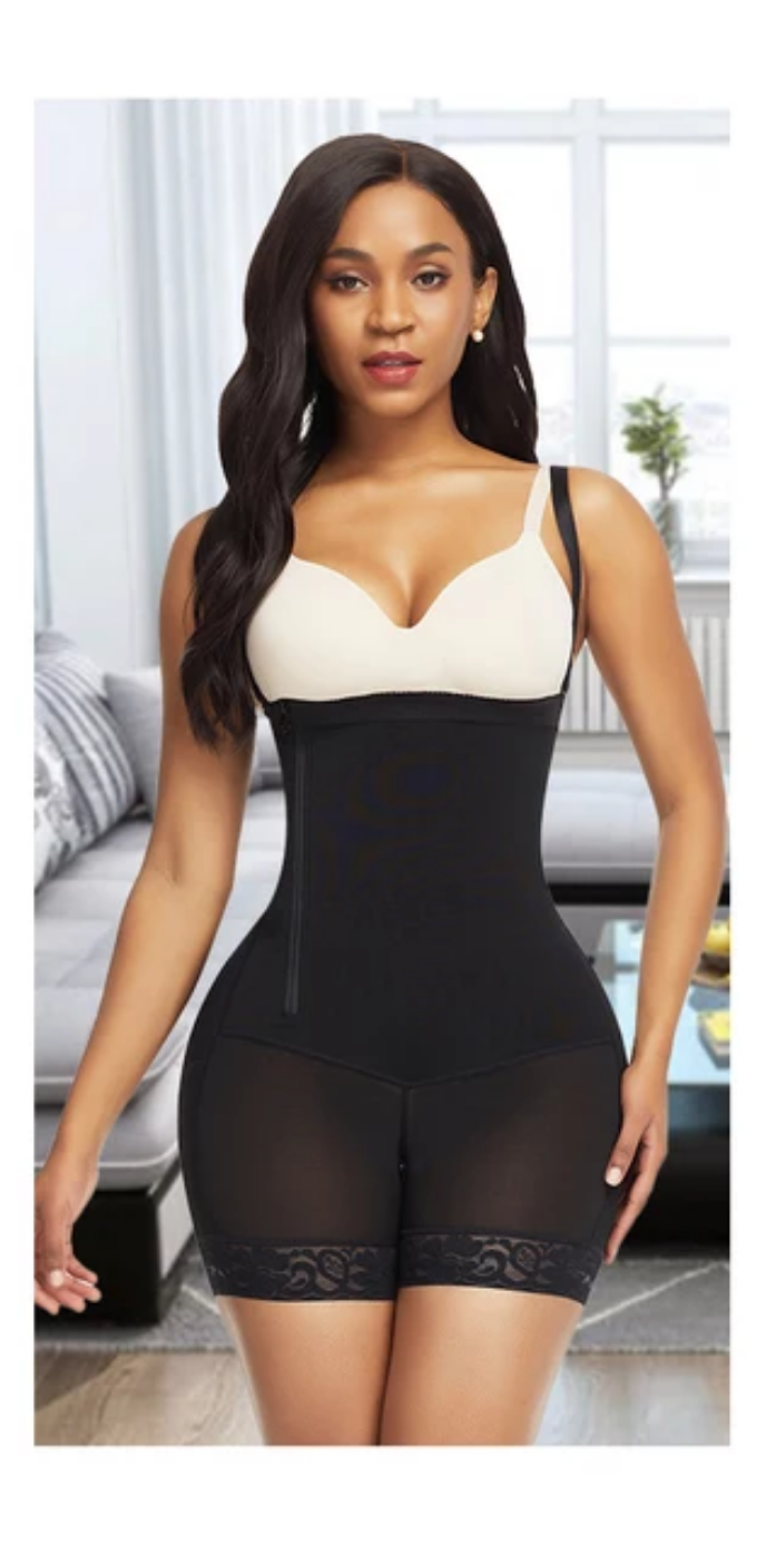 FAJA SIDE ZIPPER UNDERBURST DETACHABLE STRAPS FULL BODY SHAPEWEAR