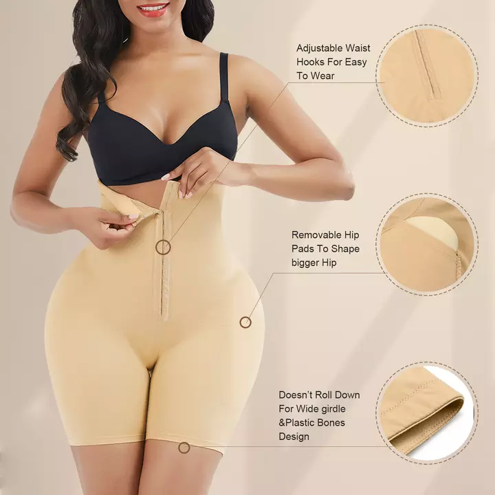 2 IN 1 PADDED HIPS SHAPEWEAR