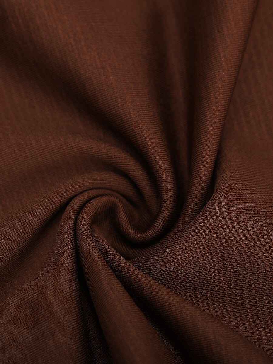 Seamless Spaghetti Strap V-neck Maxi Shaper Dress