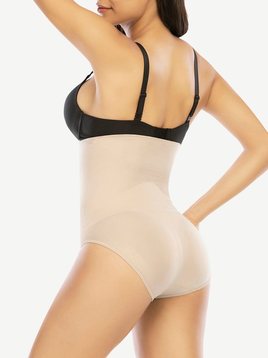 High Elasticity Large Size Seamless Buckle Panty Shaper