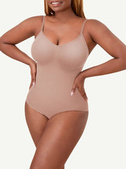 Seamless Tighten The Abdomen One-piece Shapewear Briefs