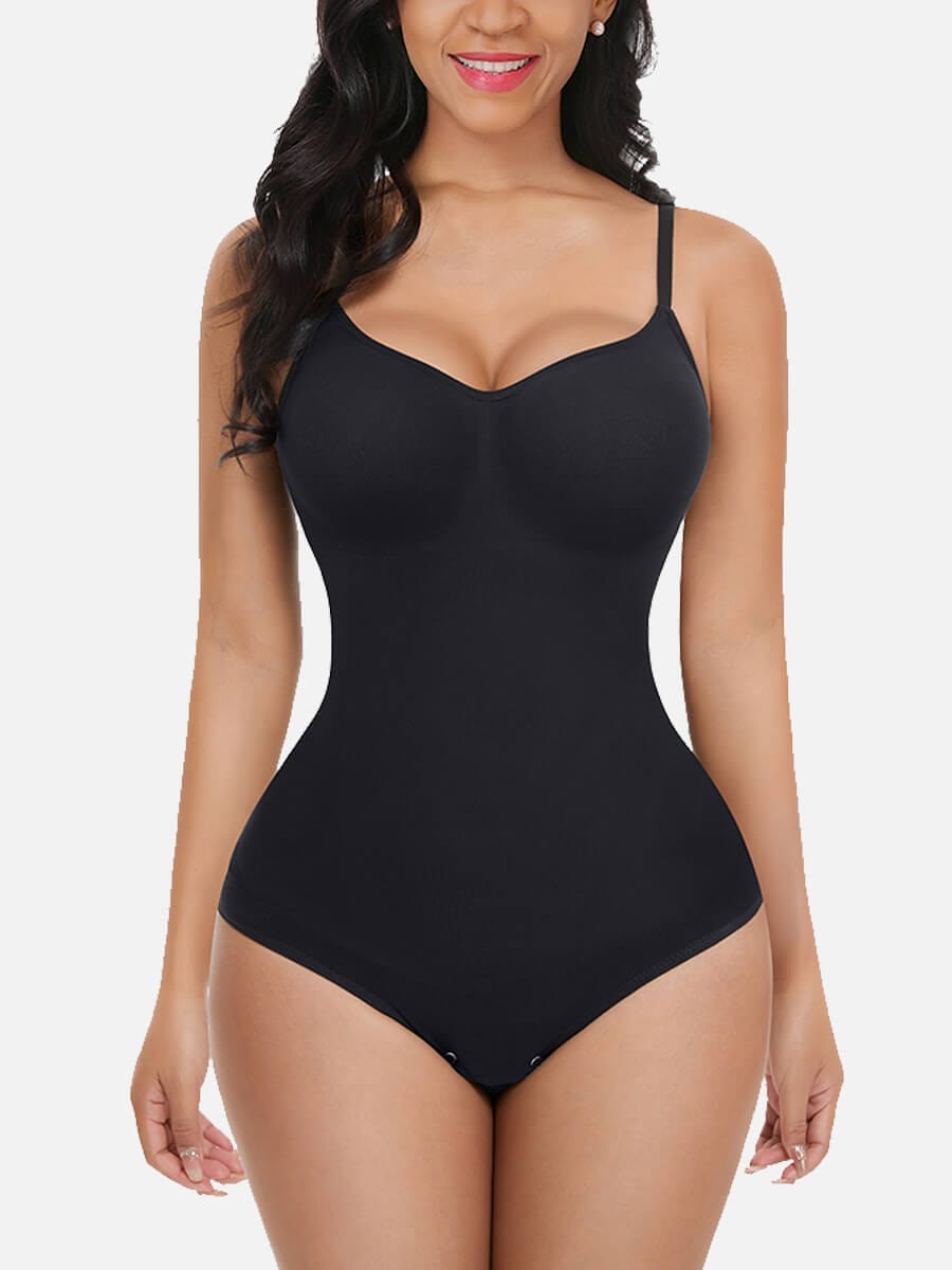 Seamless Tighten The Abdomen One-piece Shapewear Briefs