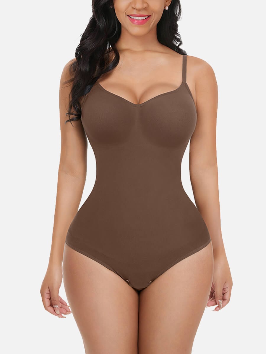 Seamless Tighten The Abdomen One-piece Shapewear Briefs