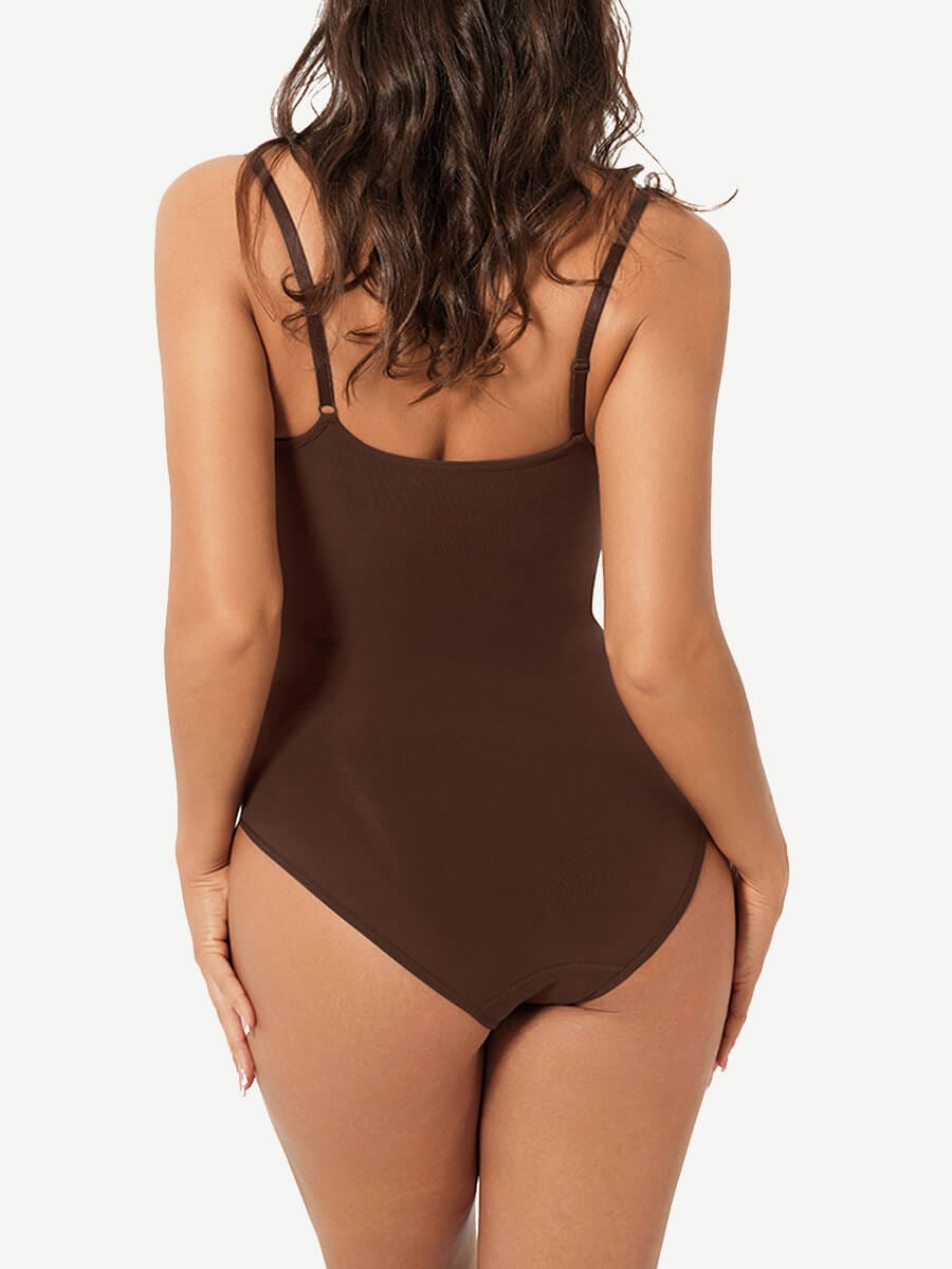 Seamless Tighten The Abdomen One-piece Shapewear Briefs