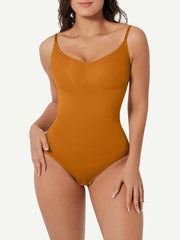 Seamless Tighten The Abdomen One-piece Shapewear Briefs