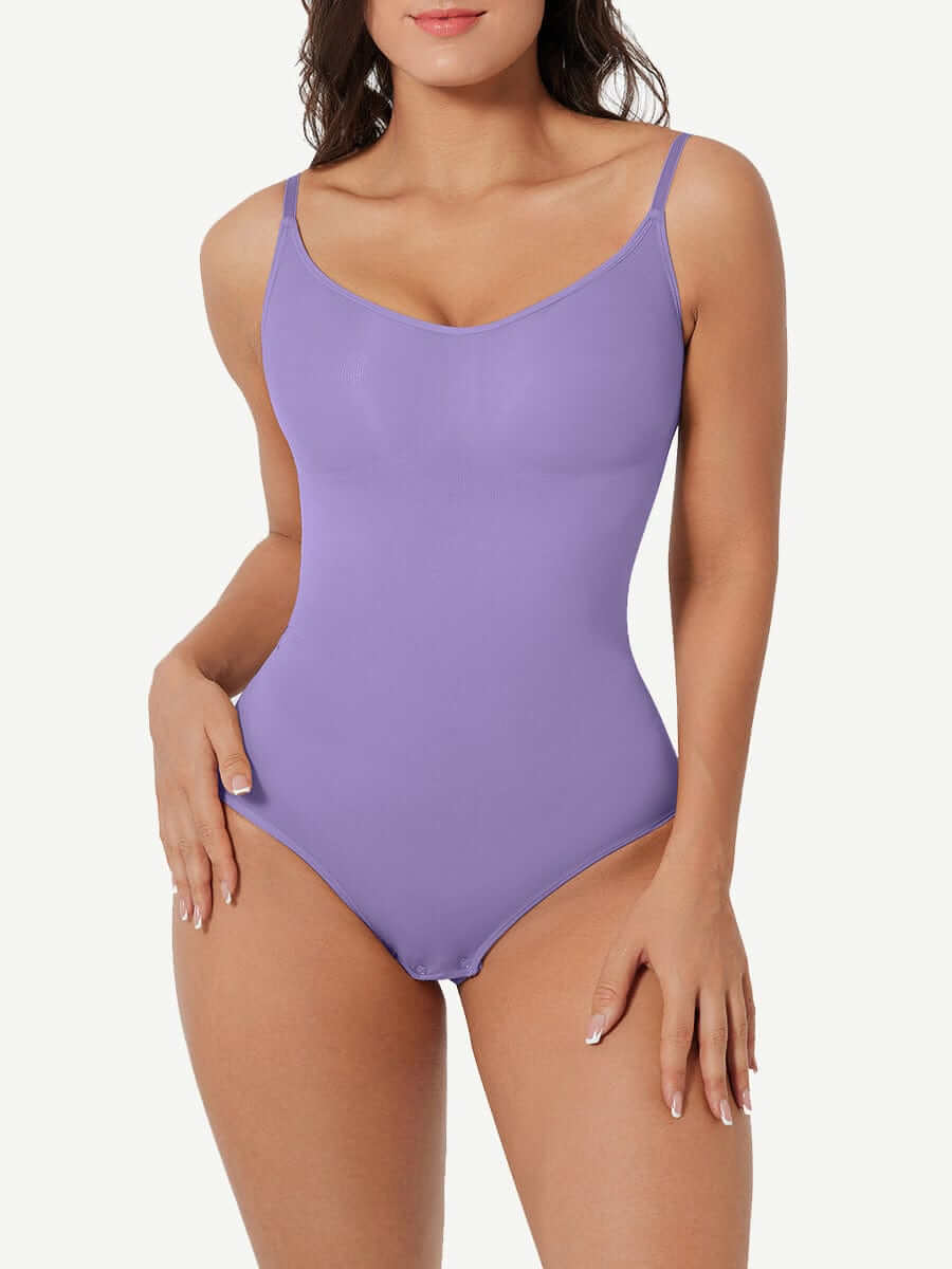Seamless Tighten The Abdomen One-piece Shapewear Briefs