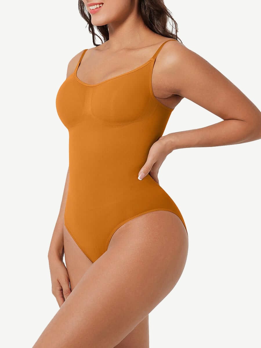 Seamless Tighten The Abdomen One-piece Shapewear Briefs